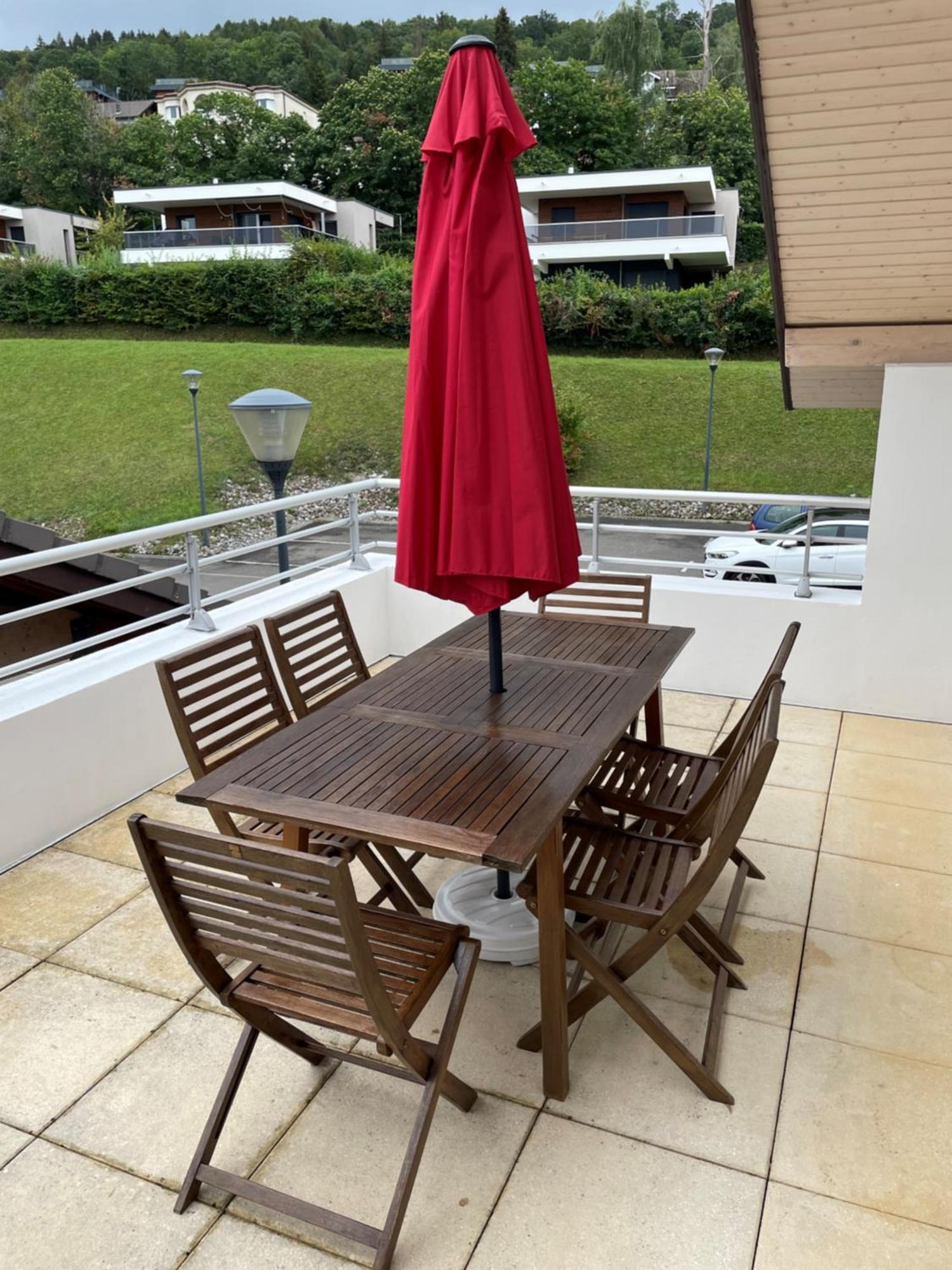 Superbe Appartement Au Calme Avec Vue Sur Le Lac. 에비앙레스벵즈 외부 사진
